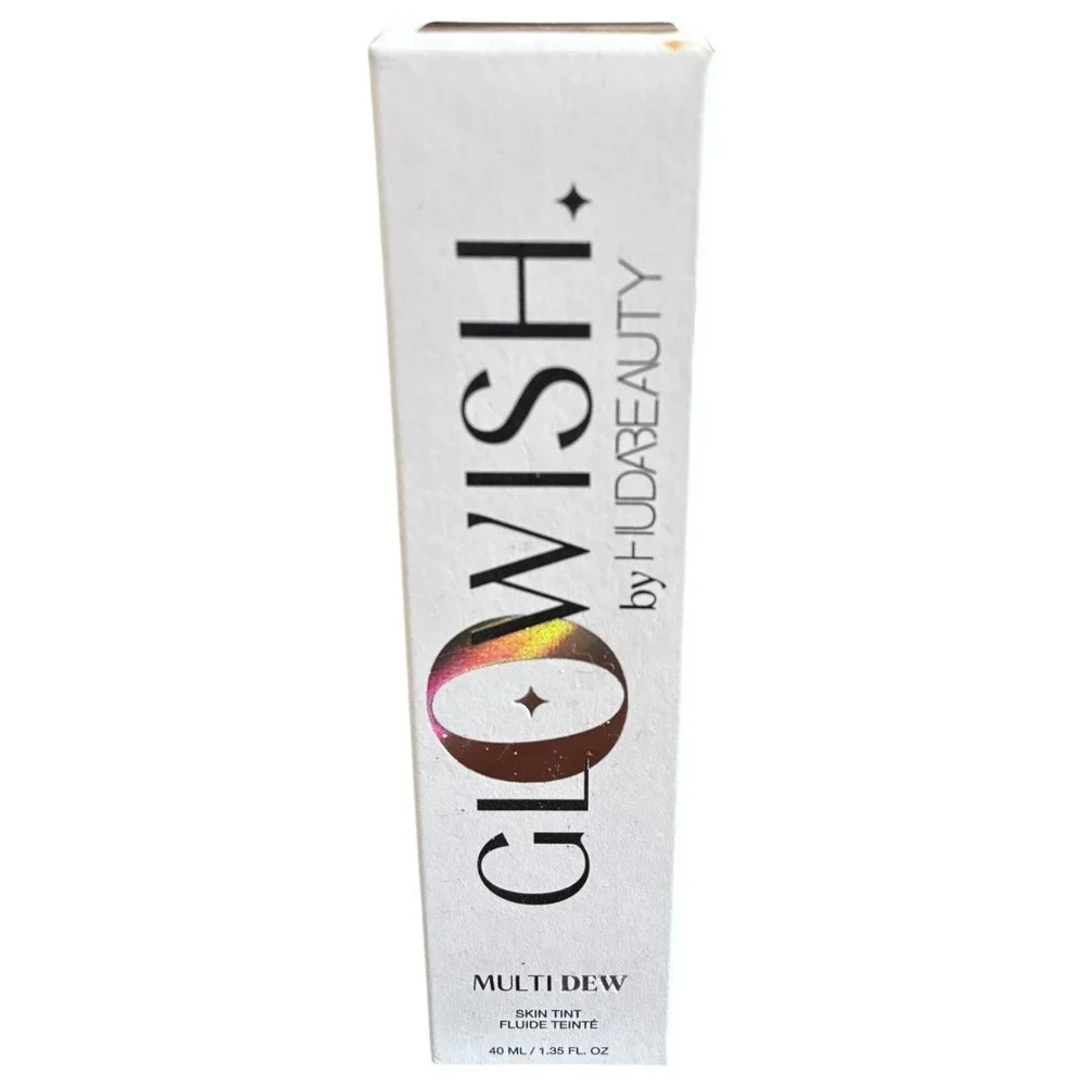 GloWish by Huda Beauty MultiDew Skin Tint 12 Rich‎ 40ml 1.35oz Dewy